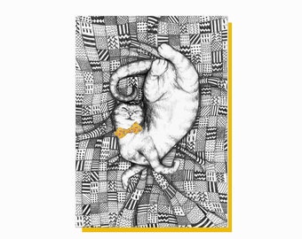 Cat card, Happy Birthday Cat