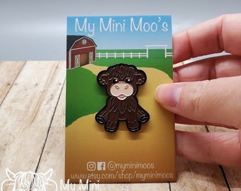 Coco Enamel Pin