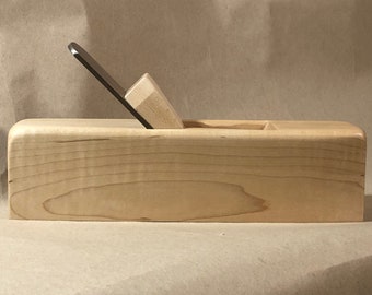 MADE TO ORDER: Coffin Smoothing Plane, 45 Degree Bedding, 2 Inch Iron