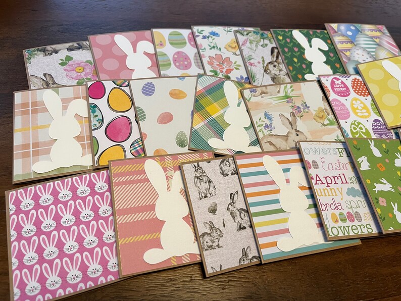 Assorted Mini Easter Note Cards - Spring Note Cards - Lunch Box Notes ...