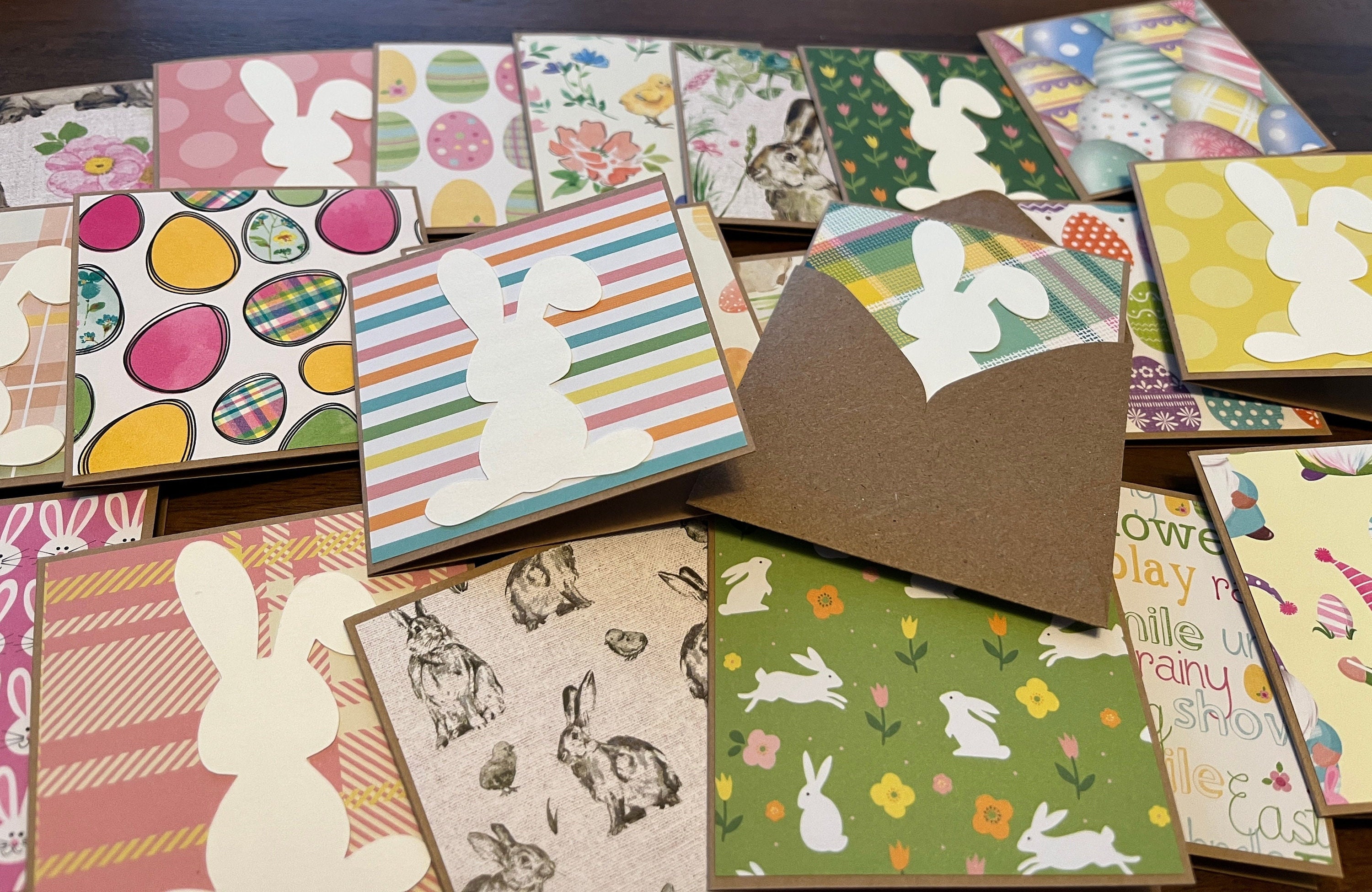 Assorted Mini Easter Note Cards - Spring Note Cards - Lunch Box Notes ...