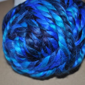 Loops and Thread Chunky Boho Yarn, Blue Lagoon Bohemia Yarn, Chunky Boho Yarn, Blue Yarn, Multi Coloured Yarn, Super Bulky Acrylic Yarn image 2