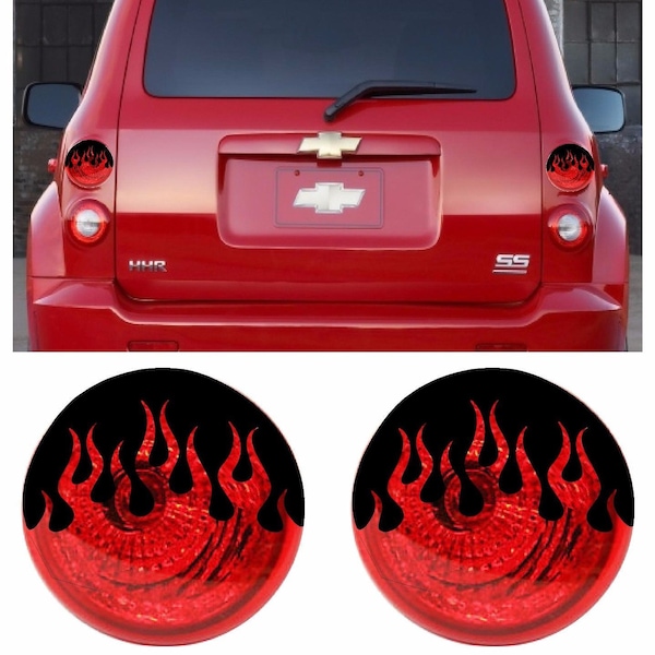 Chevy HHR Tail Lite flames - overlays