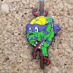 TMNT Bentback Donnie (Munsters Incorporated x Phat Pins)