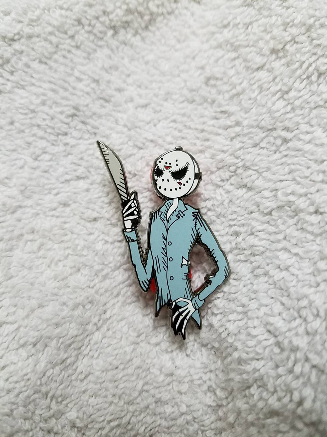 Nightmare on 13th  enamel pin Ludwig Von Bacon x Phat Pins LE125
