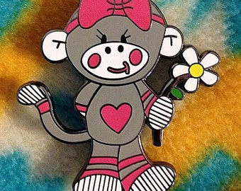 Sock Monkey hatpin LE/150