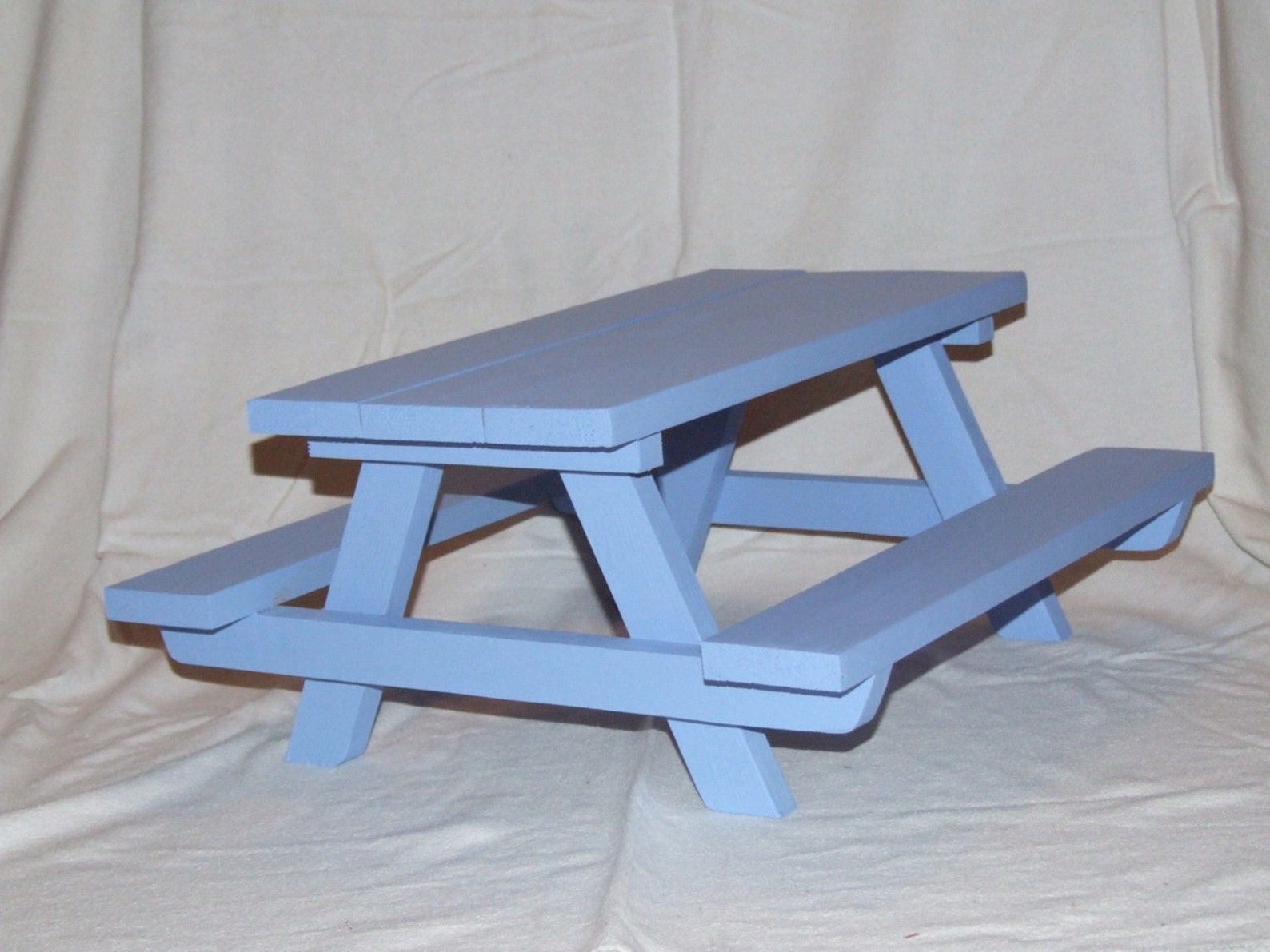 Picnic Table Handmade for American Girl Sized Dolls Etsy