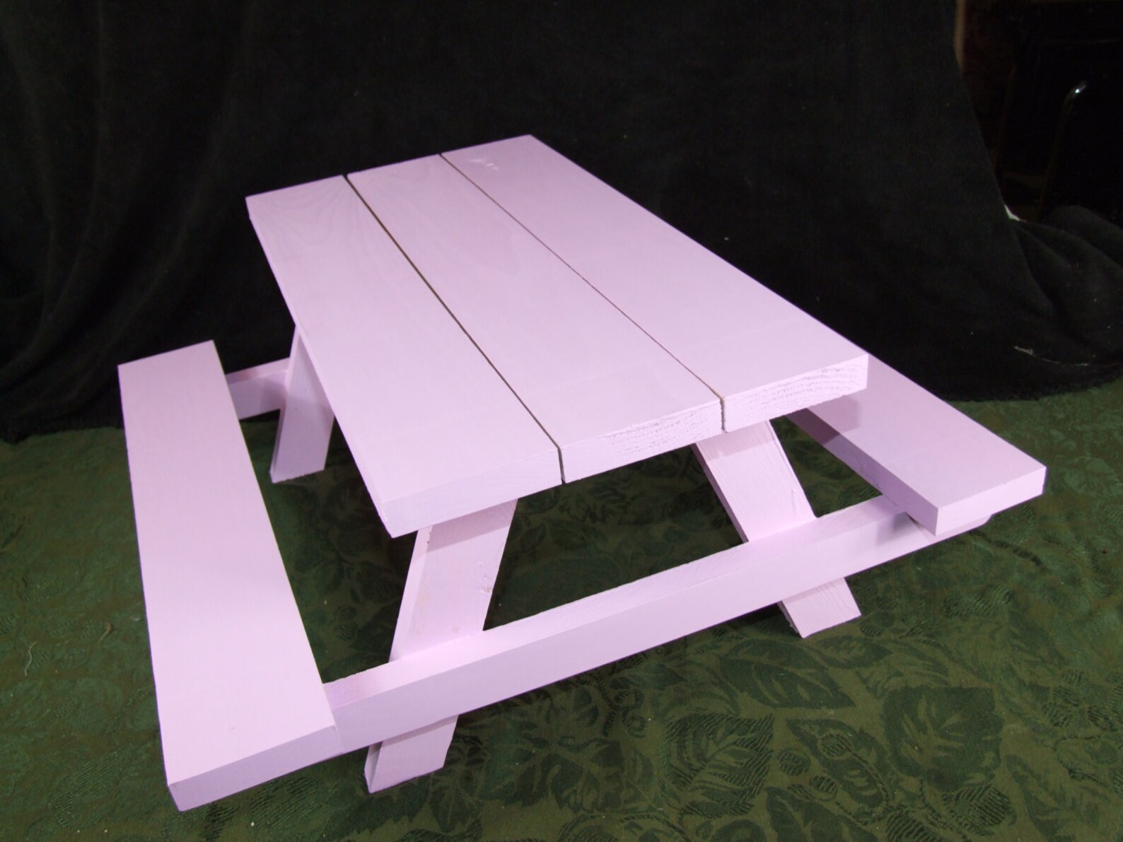 18 Doll Furniture Picnic Table Handmade for American Etsy