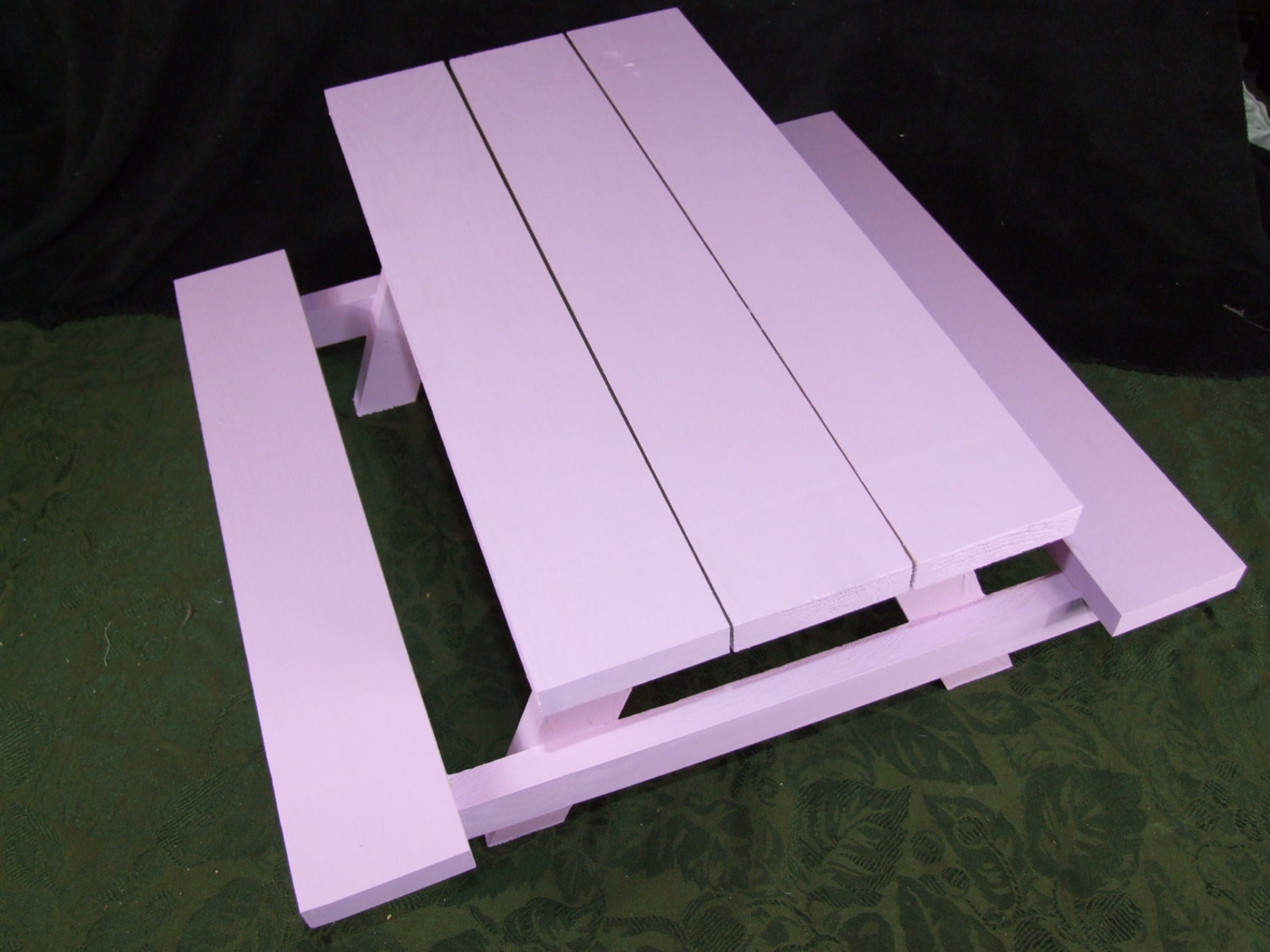 18 Doll Furniture Picnic Table Handmade for American Etsy