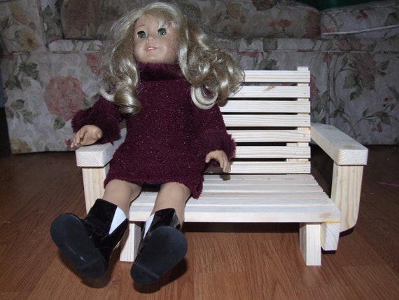 park bench for dolls