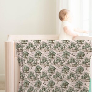 Personalized Duck Swaddle Blanket Mallard Print Custom Name Baby Boy Gift Woodland Nursery Decor Present Southern Mom Newborn Coming Home image 2