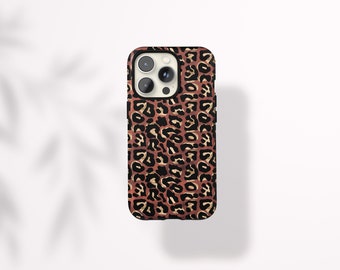 leopard phone case, animal print phone case, cheetah print phone case, iphone 15 case, iphone 14 case, iphone 15 pro case, galaxy case