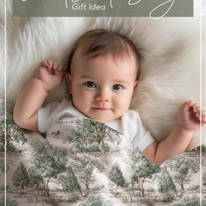 Personalized Duck Swaddle Blanket Mallard Print Custom Name Baby Boy Gift Woodland Nursery Decor Present Southern Mom Newborn Coming Home image 13