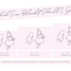Personalized Swan Baby Swaddle Set Name Newborn Girl Hospital Outfit Custom Blanket Beanie Keepsake Shower Gift Heirloom Nursery Decor image 6