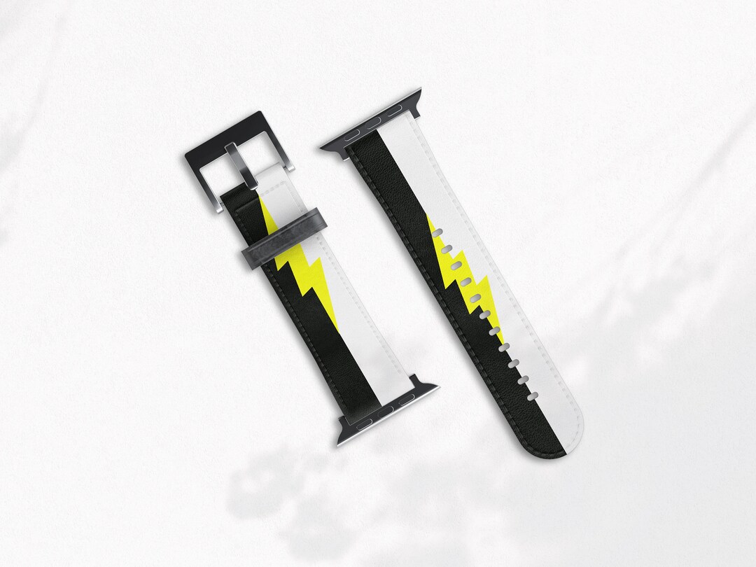 Lightning Bolt Apple Watch Band Series 3 4 5 6 7 SE Bolt Etsy