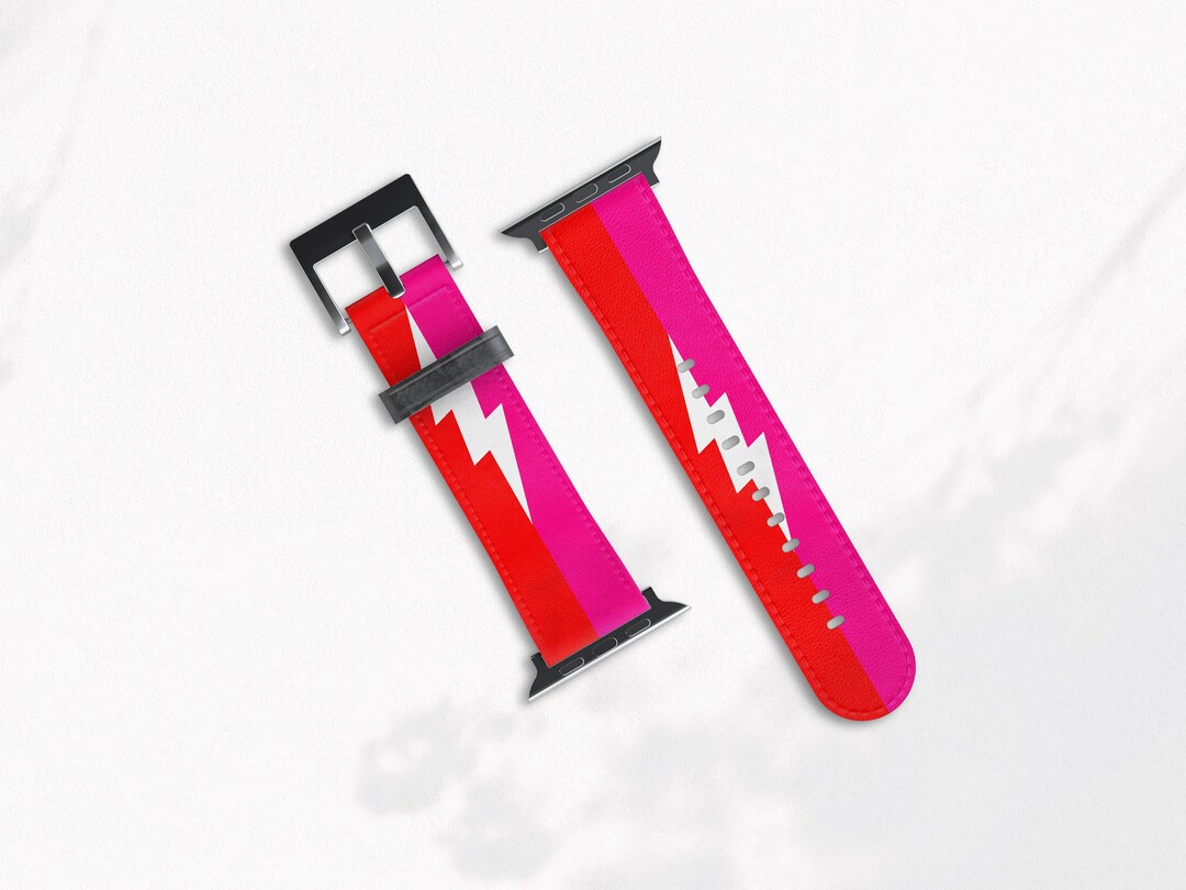 Lightning Bolt Apple Watch Band Series 3 4 5 6 7 SE Bolt Etsy