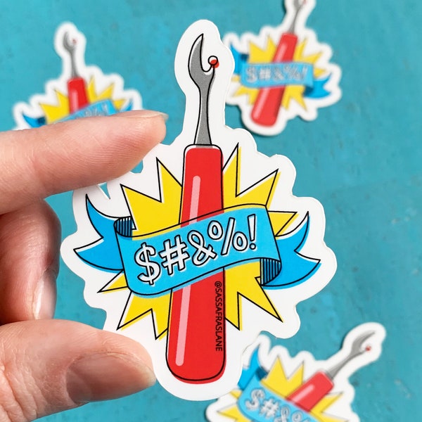 Seam Ripper Sticker