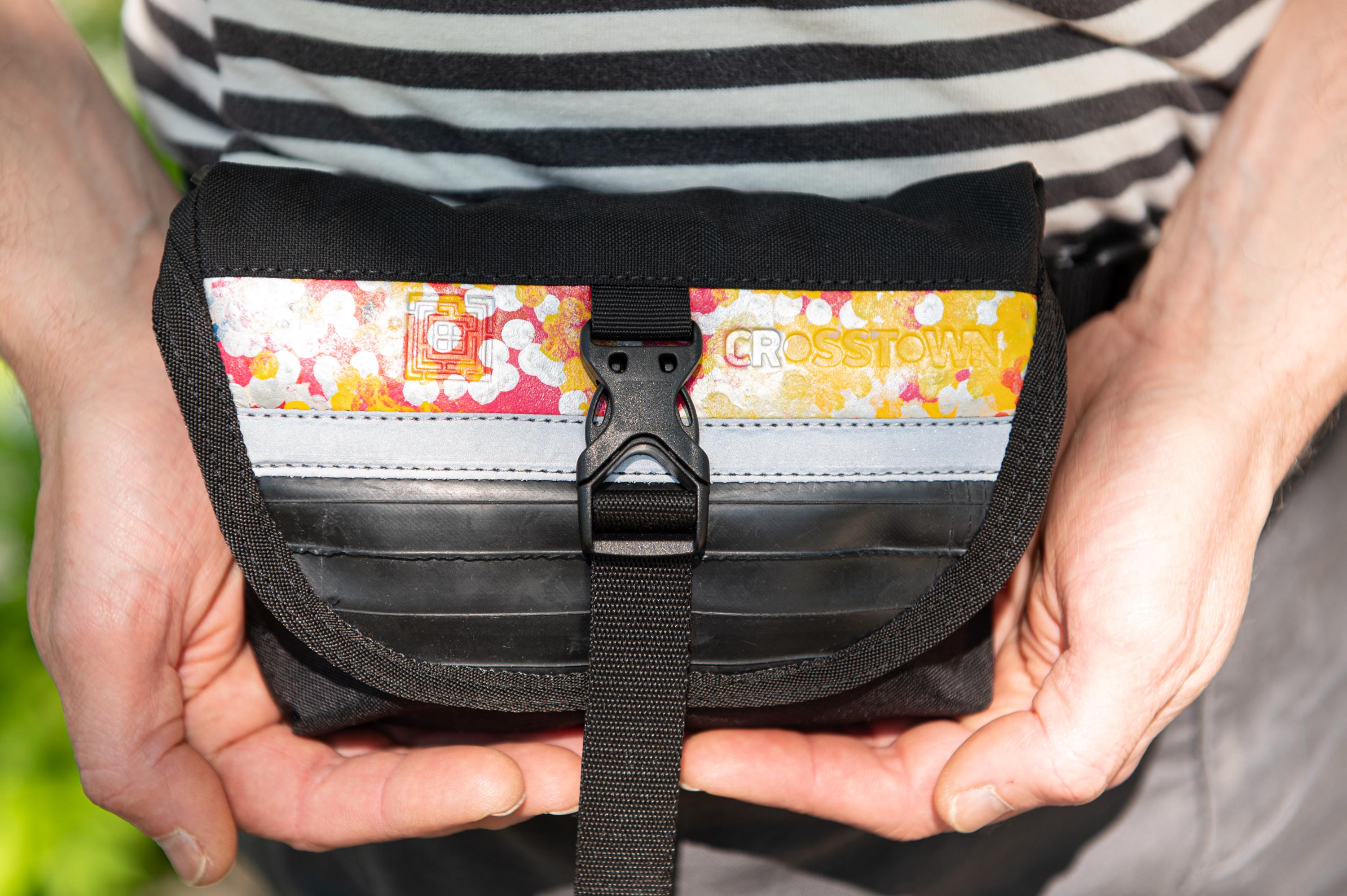 Mini hip bag made from waterproof CORDURA. Belt pack.