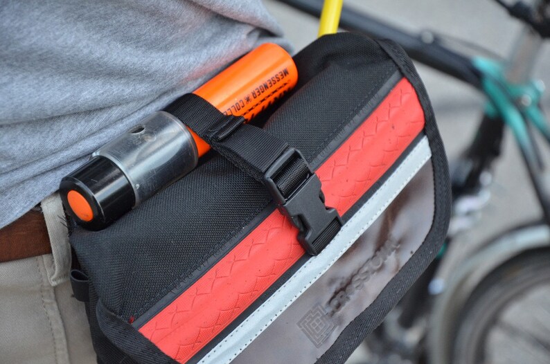 BELT PACK U lock holster hip bag from recycled tire and Etsy