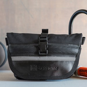 Waterproof Cordura Hip Bag: U-Lock Holster, Commuter Belt Pack