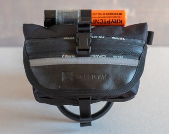 Waterproof Cordura Hip Bag: U-lock Holster, Commuter Belt Pack