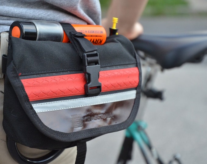 BELT PACK U Lock Holster Hip Bag From Recycled Tire and Etsy