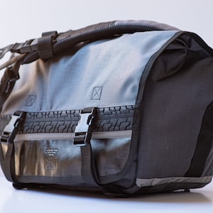 Waterproof Bicycle Messenger bag, Laptop bag made from Cordura 1000D fabric, motorcycle backpack, commuter sling bag, crossbody backpack