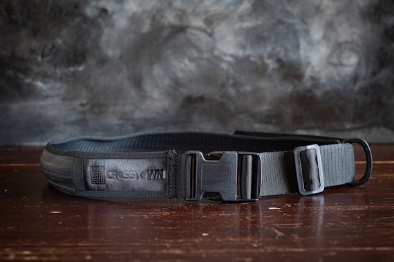Belt for Hip Pouch With U Lock Holder Made of Recycled Tire 