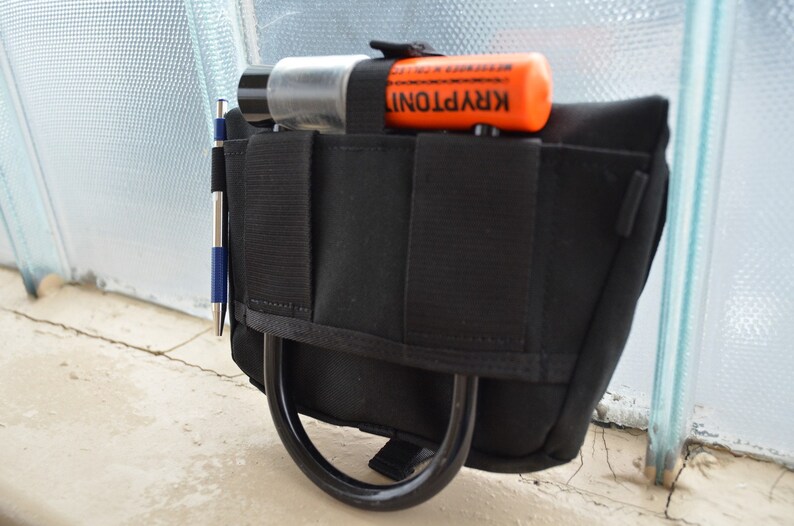 BELT PACK U lock holster hip bag from recycled tire and Etsy