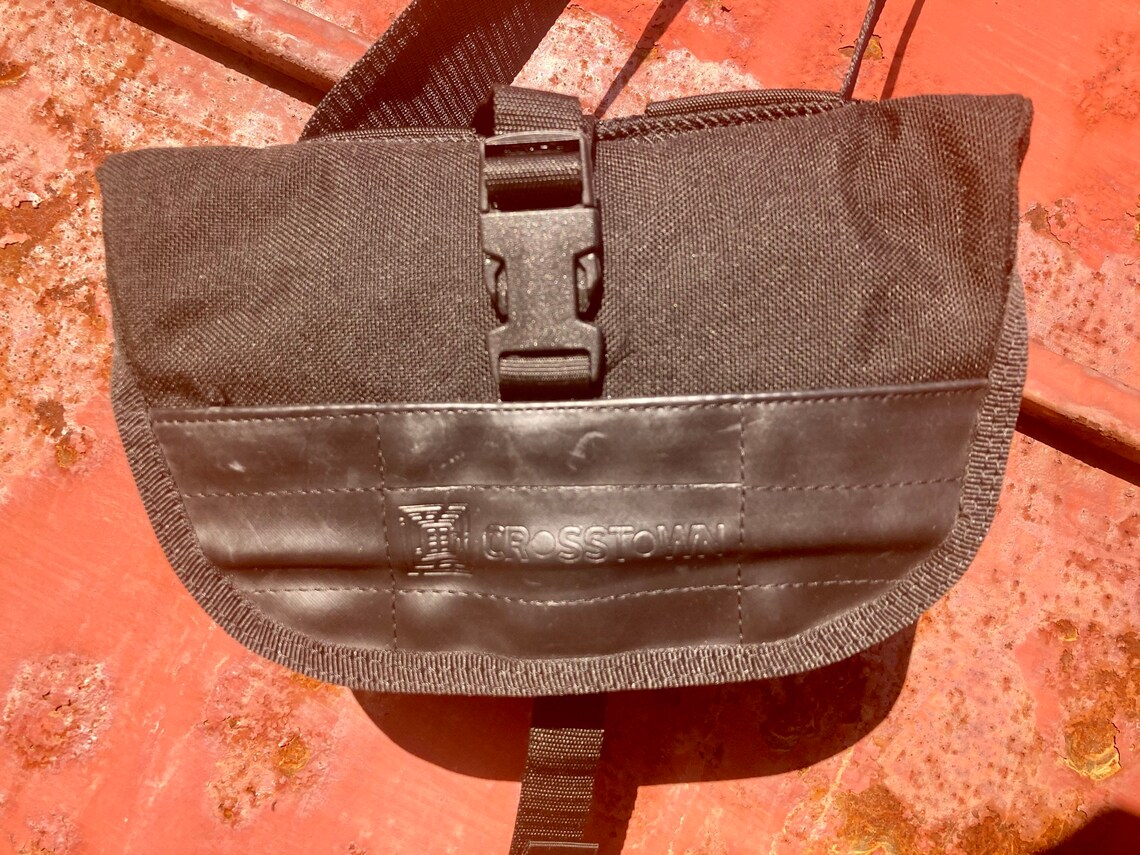 BELT PACK U lock holster cordura recycled bike tube Etsy