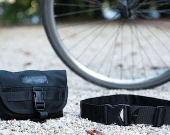 Bicycle hip bag made from CORDURA waterproof belt pack waist pack commuting bag