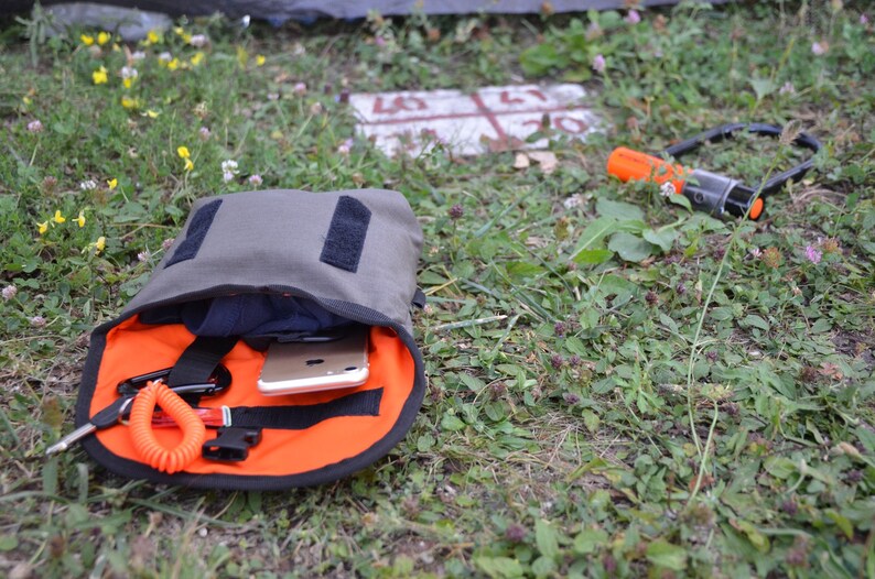 BELT PACK With U Lock Holster From Recycled Tire and CORDURA Etsy