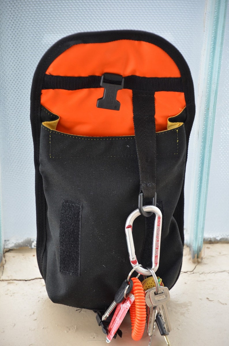 U LOCK holster hip bag waterproof Cordura béack recycled tire Etsy