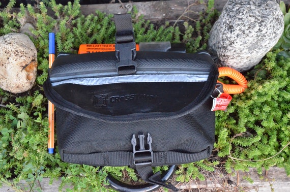 HIP BAG, U Lock Holster, Waterproof Belt Pack Black Cordura HIP BAG, U Lock Holster, Waterproof Belt Pack Black Cordura