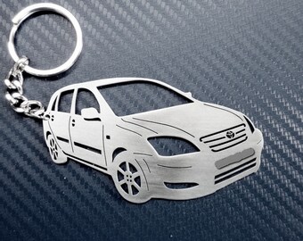 Geschenk für Toyota Corolla Liftback E8 Fans Schlüsselanhänger A-5368 