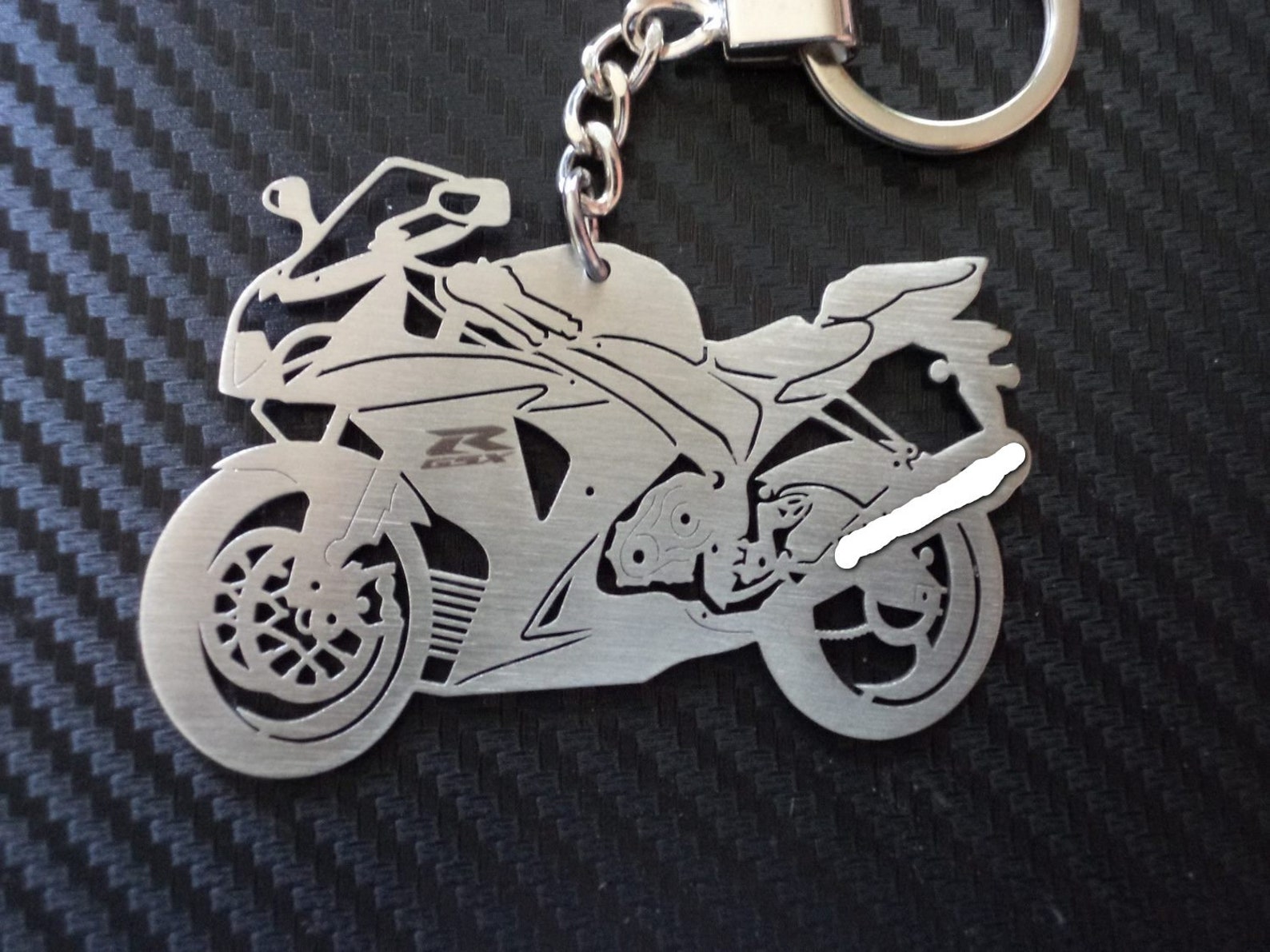 keychain with bike number