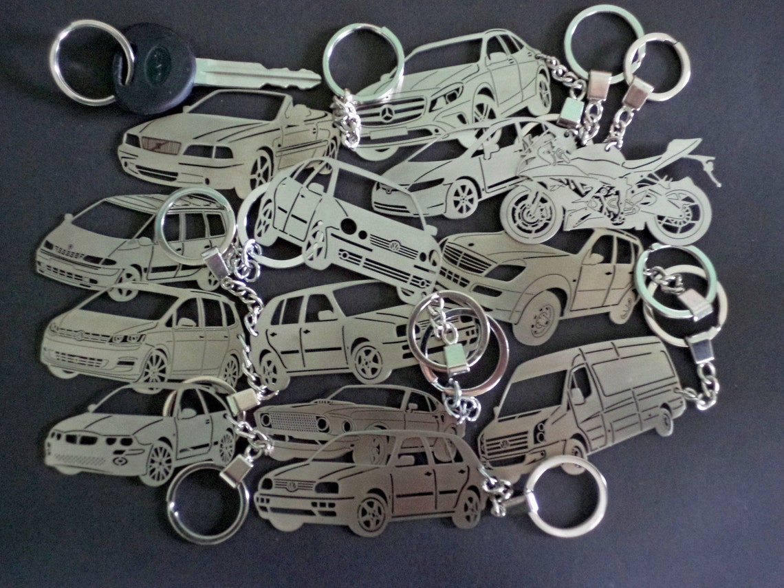 Car Keychain Keychain for Car Custom Made Key Chain Etsy