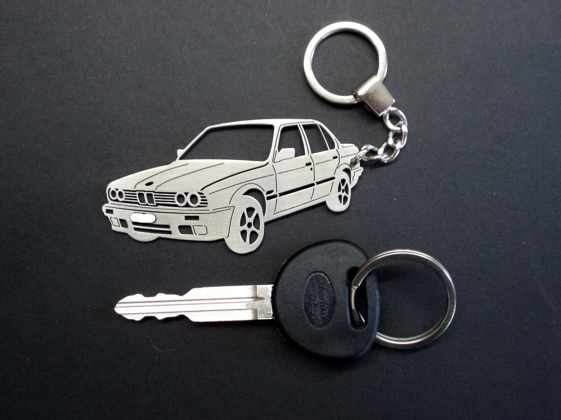 Birthday Gift Keychain for BMW E30 Personalised Car Etsy