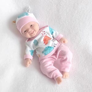 6 &#39;&#39; / 7&#39;&#39; / 8&#39;&#39; / 9&#39;&#39; / 10&quot; / 11&quot; / 12&quot; inch silicone  baby doll outfit, baby doll outfit for mini reborn baby doll 12&#39;&#39; baby doll clothes