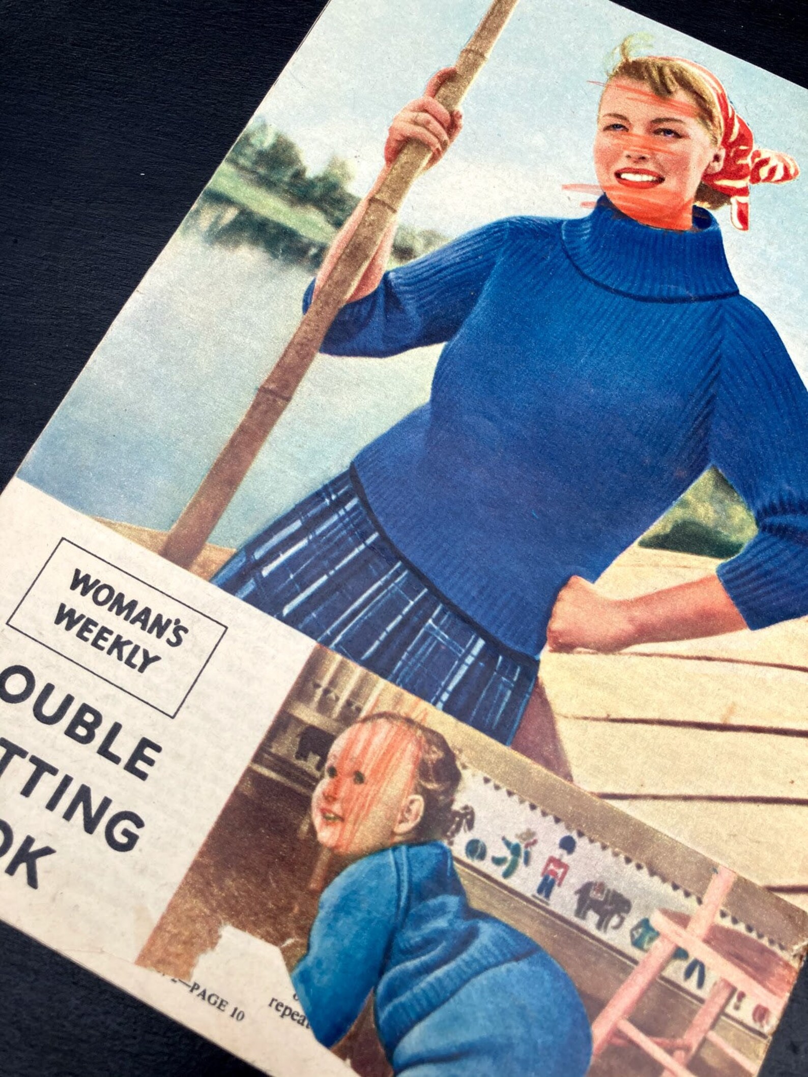 Woman's Weekly Double Knitting Book Vintage Knitting Etsy