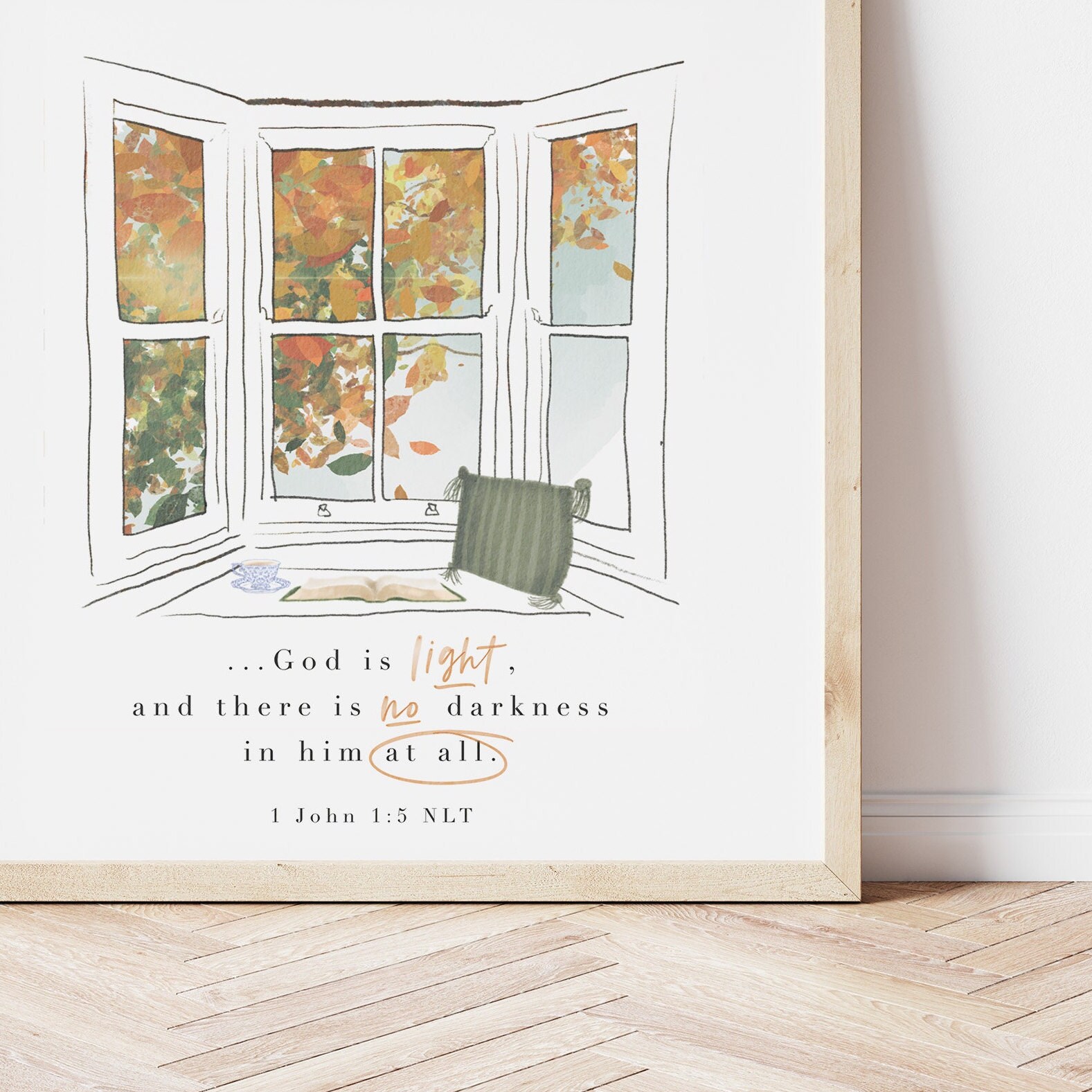 God is Light | 1 John 1:5 | Watercolour Bible Scripture, Bible Quotes ...