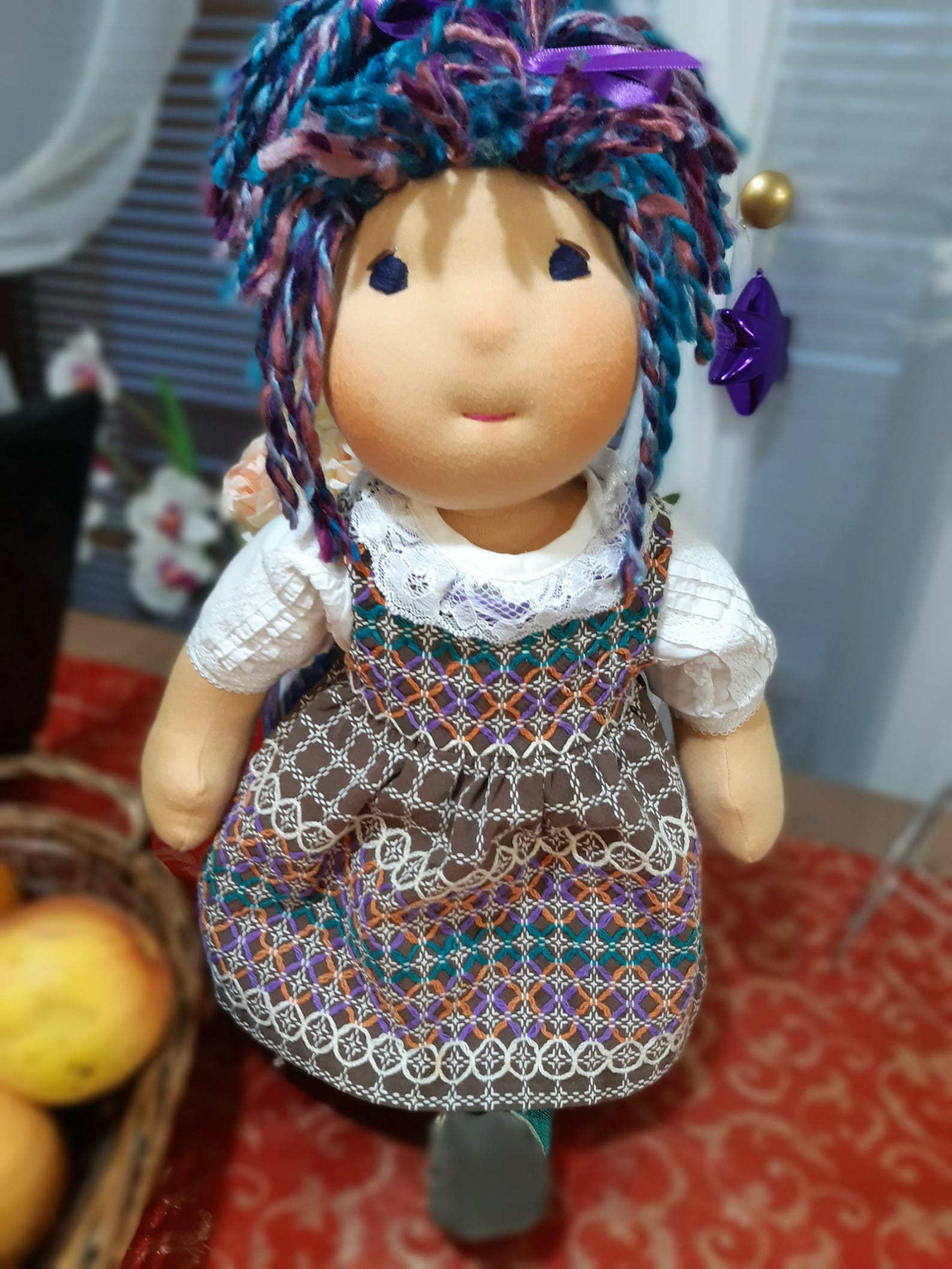 Waldorf Doll Pauline 20 ООАК Handmade Doll Etsy