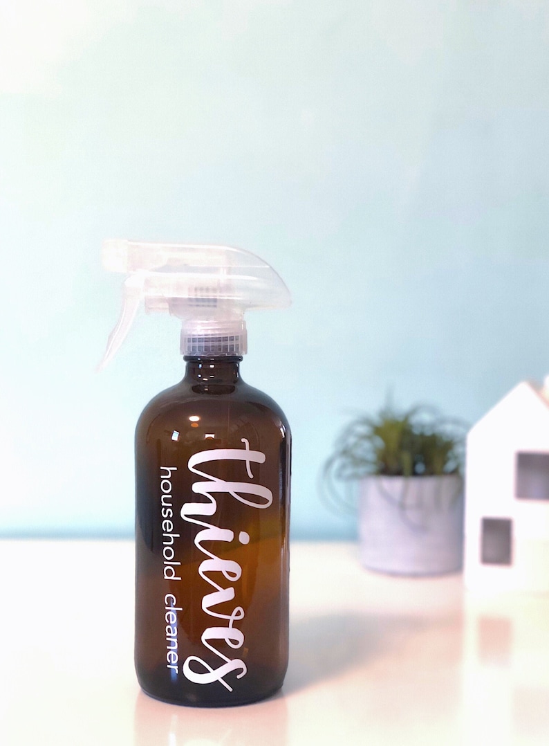 Glass Spray Bottle Essential Oil Spray Bottle 16oz Spray Etsy