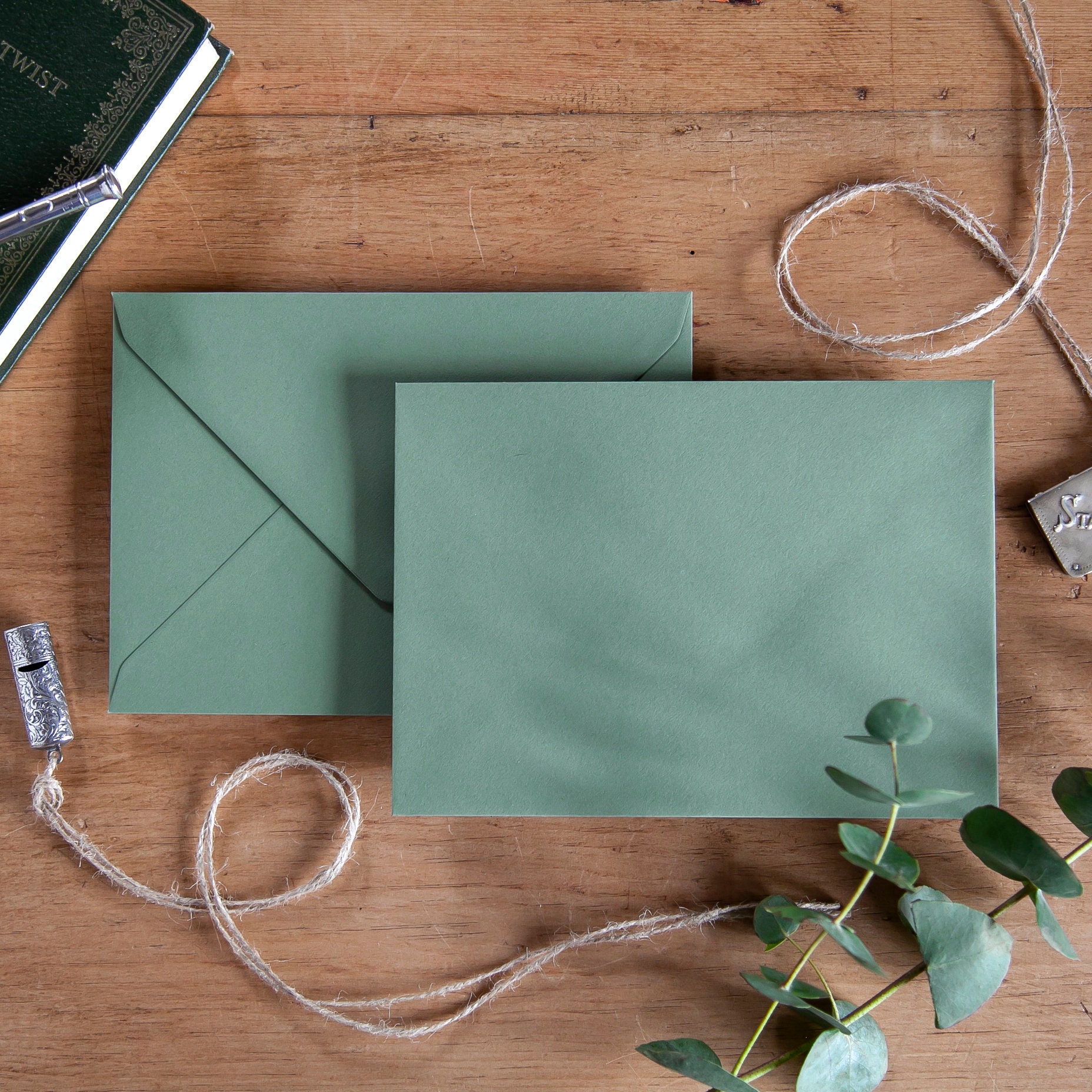 Sage Green Envelopes C5 C6 C7 Square 5x7 Superb Etsy UK