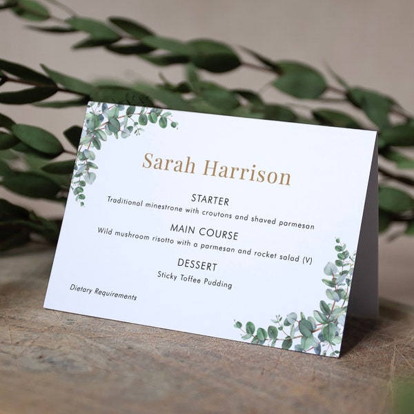 Flat Place Cards - Etsy UK