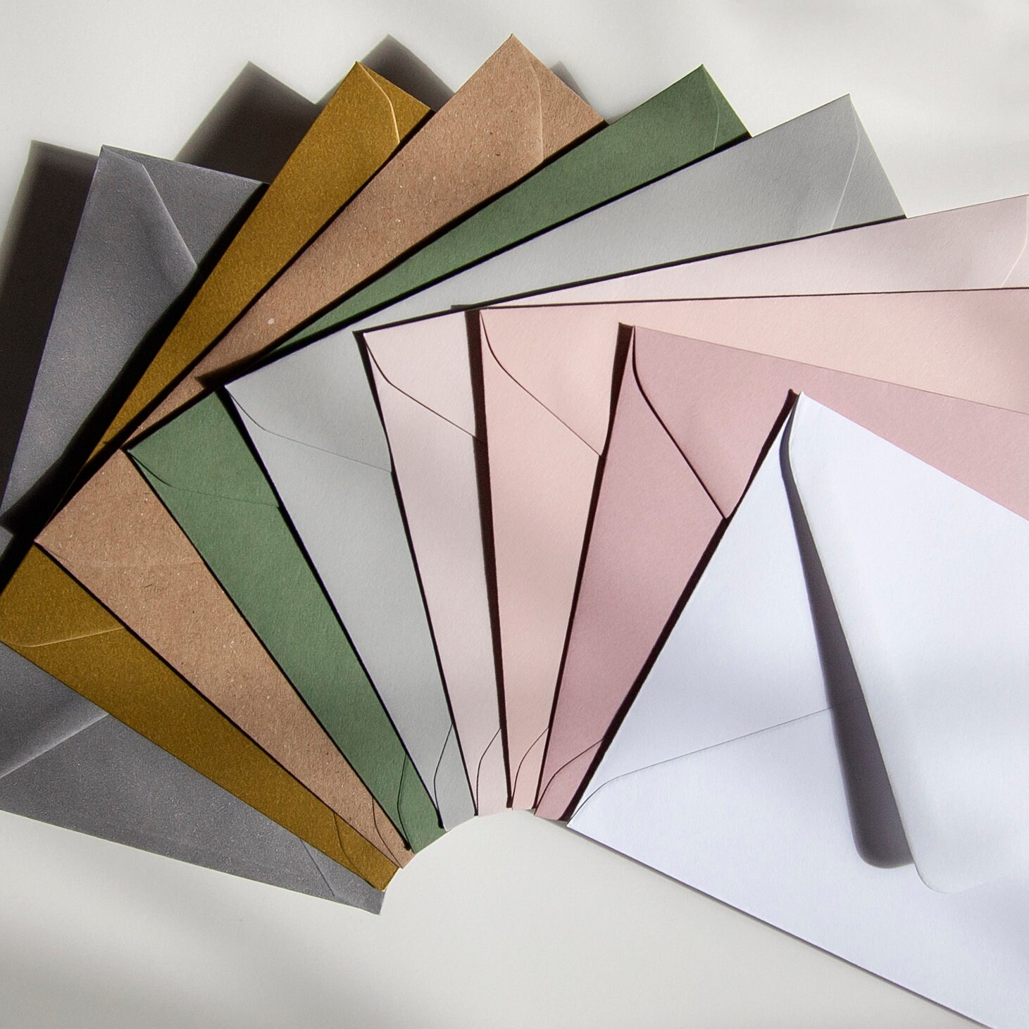 DIY Pocketfold Envelopes Dusky Pink 300gsm 5x7 Etsy UK