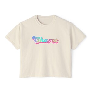 Charot Graphic Tee, Boxy Croptop, Pinoy Shirt, Casual Crop Top, Filipino Gift for Her,, Comfort Colors Tshirt, Trendy Teen