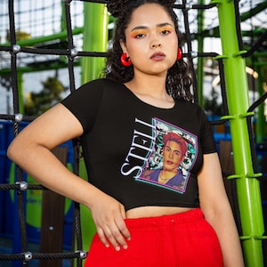 P-Pop SB19 Stell Bias Crop Top,T-Shirt Filipino Gifts For Teen Pinoy Pop Music Concert Merch Croptop TShirt Ppop Rise Fangirl T Shirt