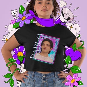 P-Pop SB19 Pablo Bias Crop Top T-Shirt Filipino Gift For Teen Pinoy Pop Music Festival Concert Merch Croptop TShirt Ppop Rise Fangirl Shirt