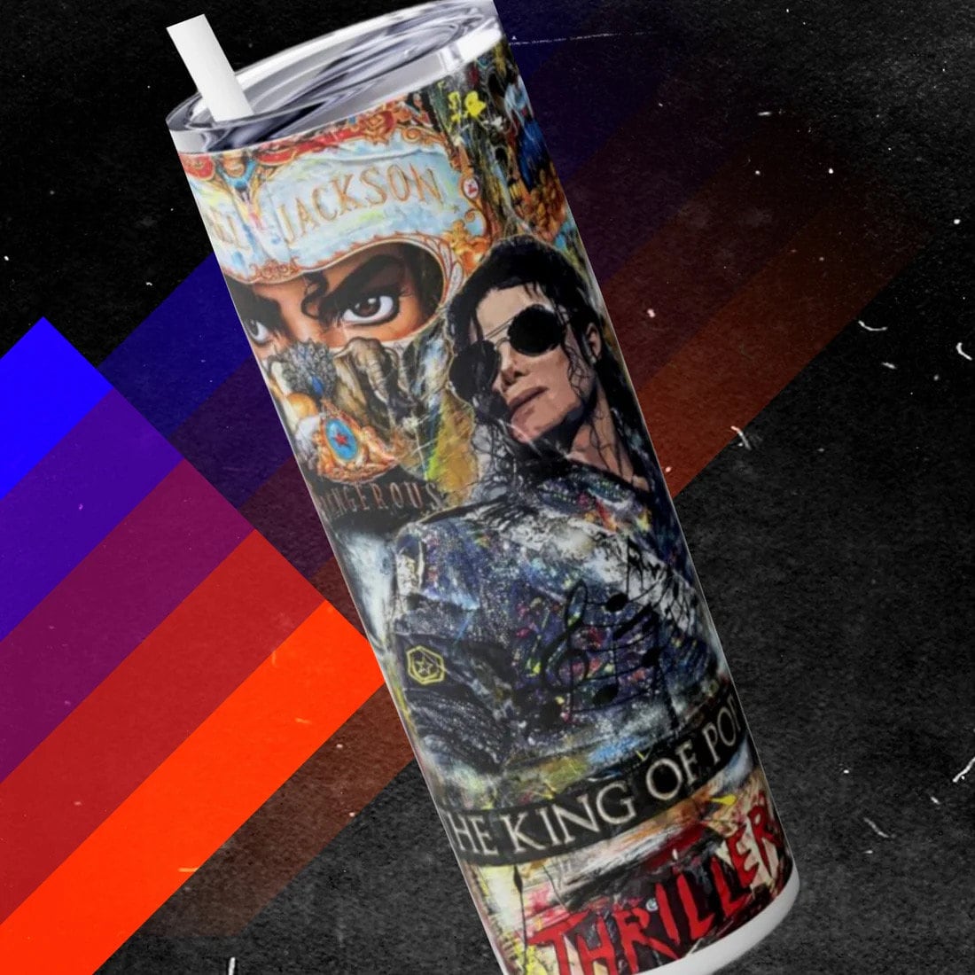 新品未使用マイケルジャクソンのパペットクーラー、小物入れ、水筒、オブジェ、 Michael Jackson Water Bottle - Etsy